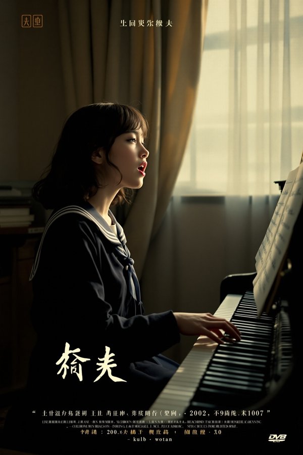 《合唱团练习曲》海报
